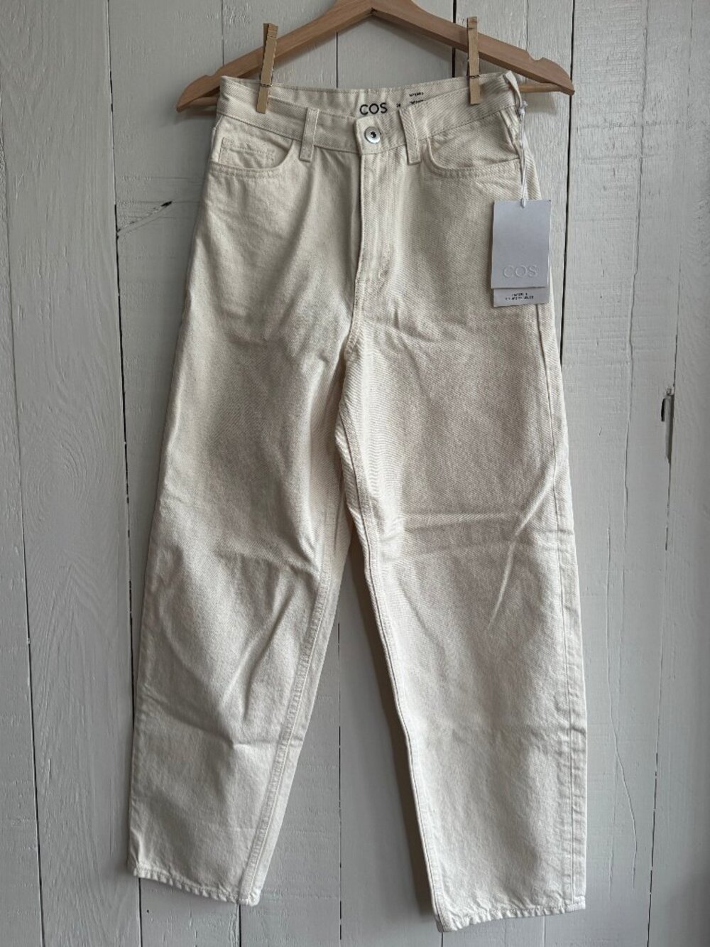 COS cropped mom fit jeans